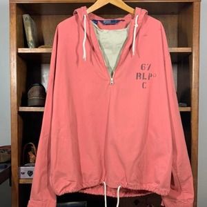 Polo Sailing Anorak Hoodie True Vintage RLPC Cinched Jacket